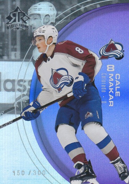 insert karta CALE MAKAR 21-22 Extended Triple Dimensions Reflections Amethyst /300